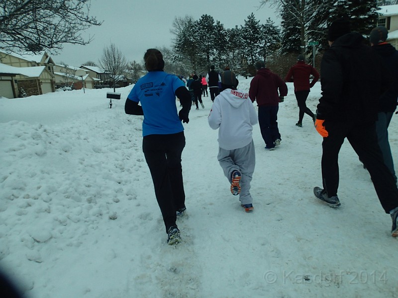 2014 Super 5K 017.JPG - 2014 Super 5K in Novi Michigan. 20 degrees, snowy streets, long walks.